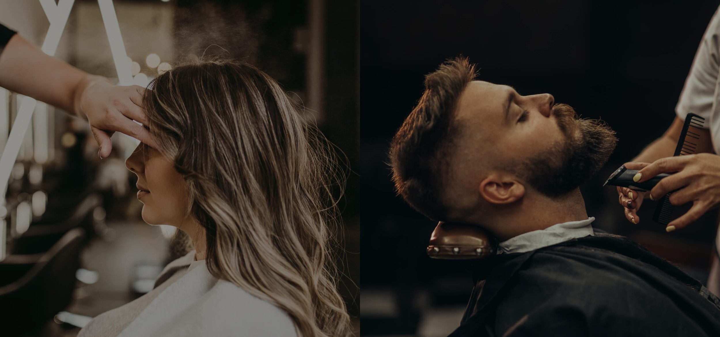 Home banner - The hair and barber